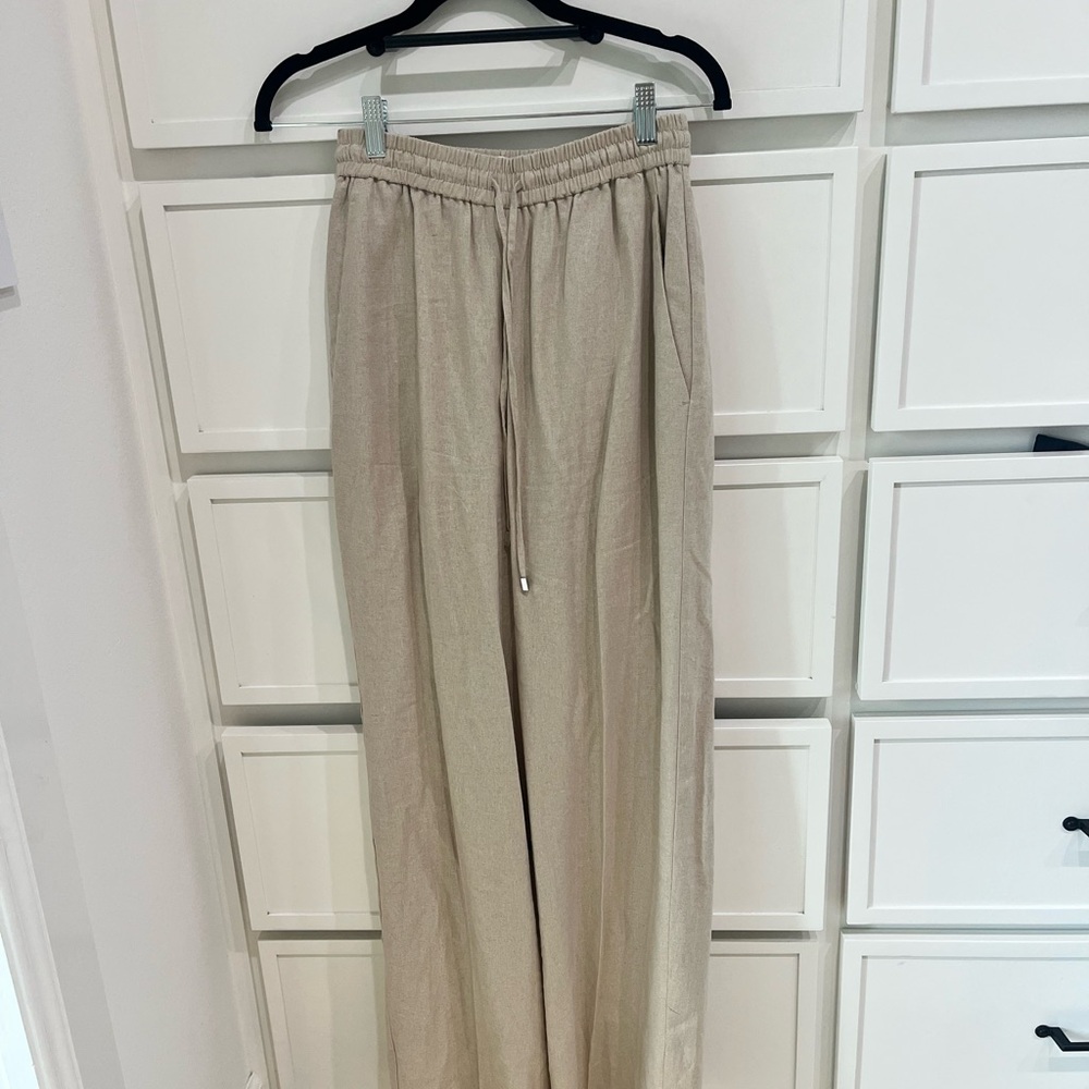 Women’s Tan Drawstring Pants